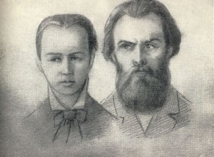 Sophia Perovskaya and Andrei Zhelyabov