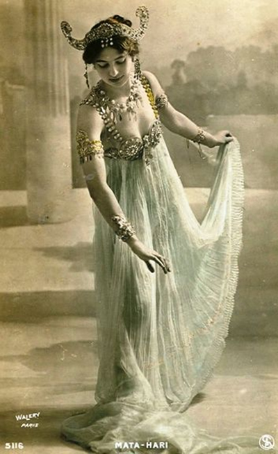 The ‘exotic dancer’, Mata Hari